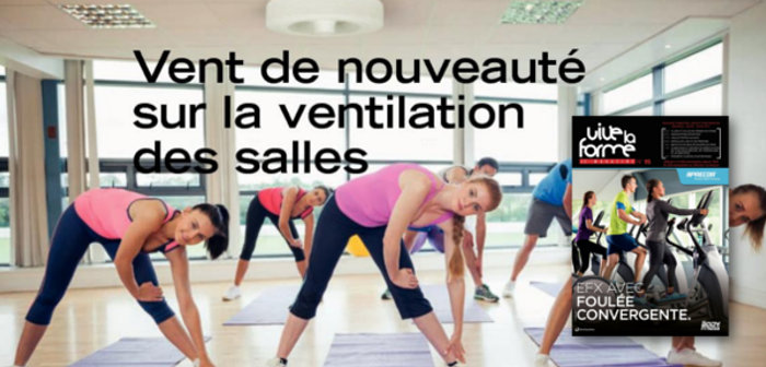 ventilateur sans pales dans les salles de sport et fitness