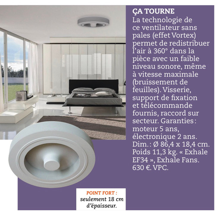 ventilateur exhale système D