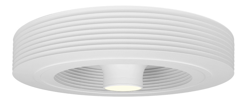 Ventilateur exhale blanc avec led