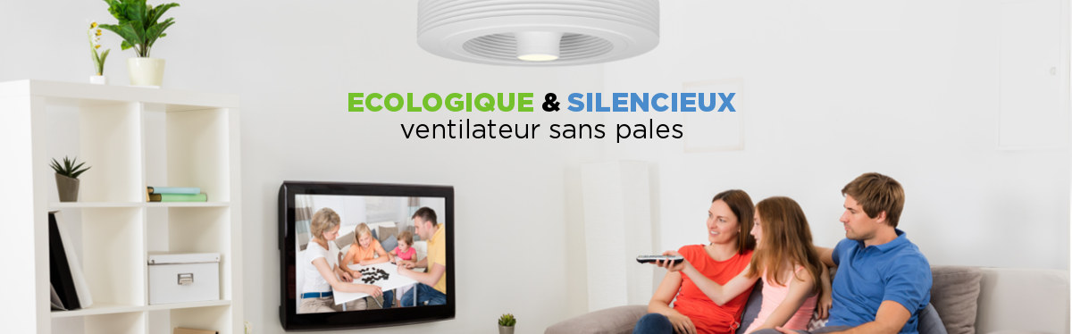 Ventilateur Exhale plafond