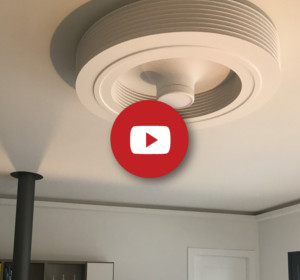 Ventilateur plafond sans pales  Ventilateur Exhale Fans Europe